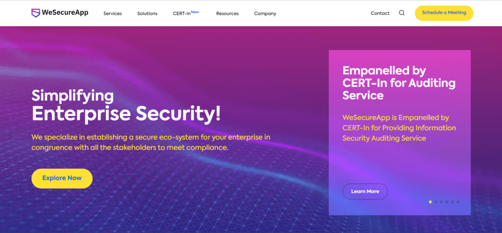 WeSecure App