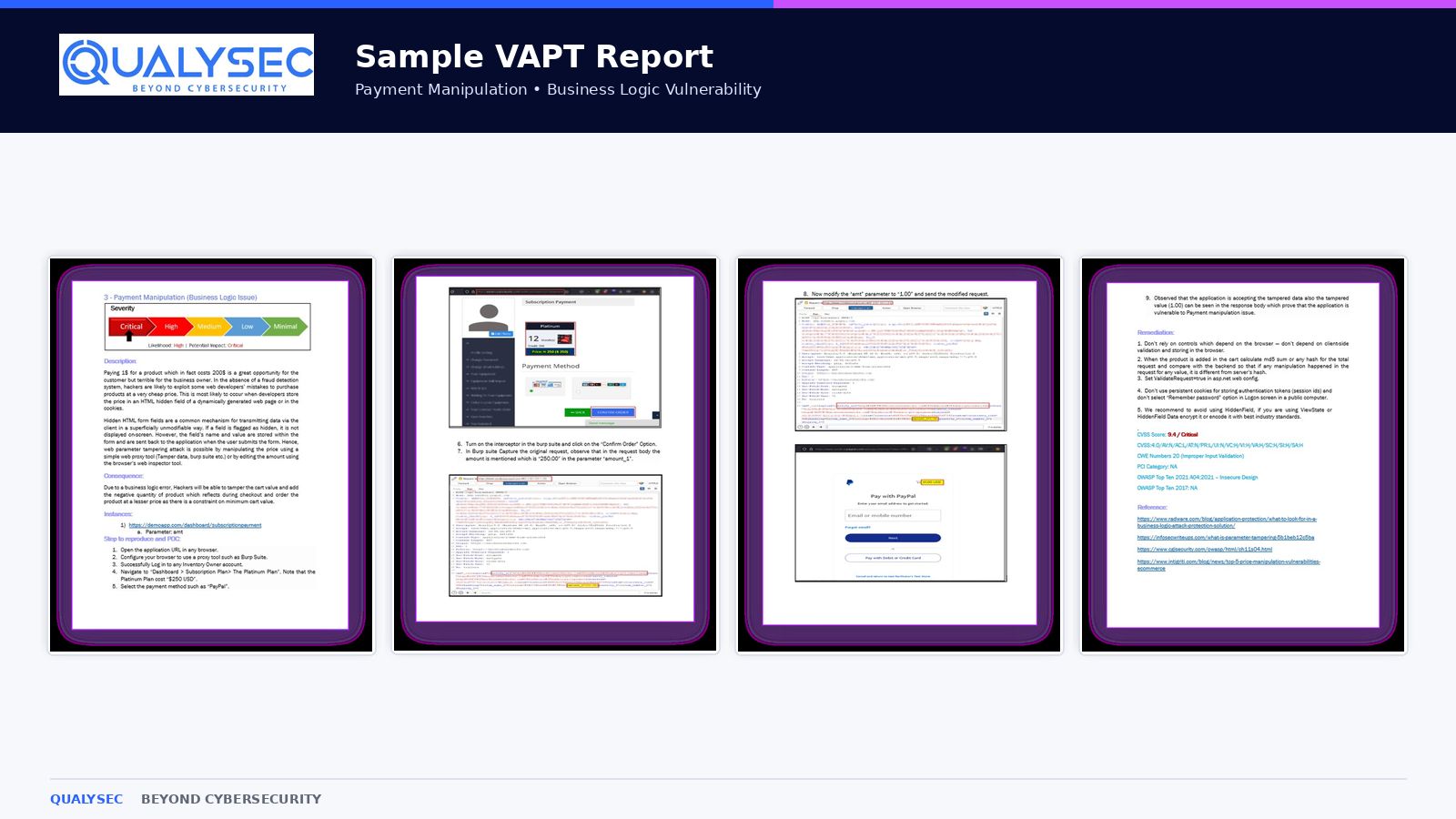 Sample VAPT Report
