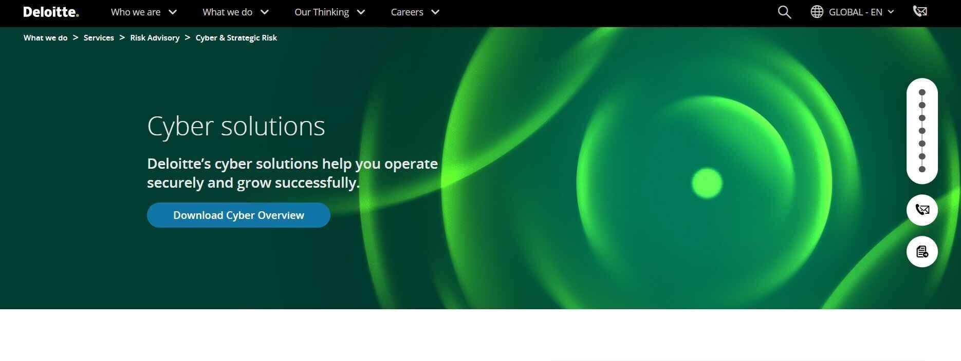 Deloitte cybersecurity