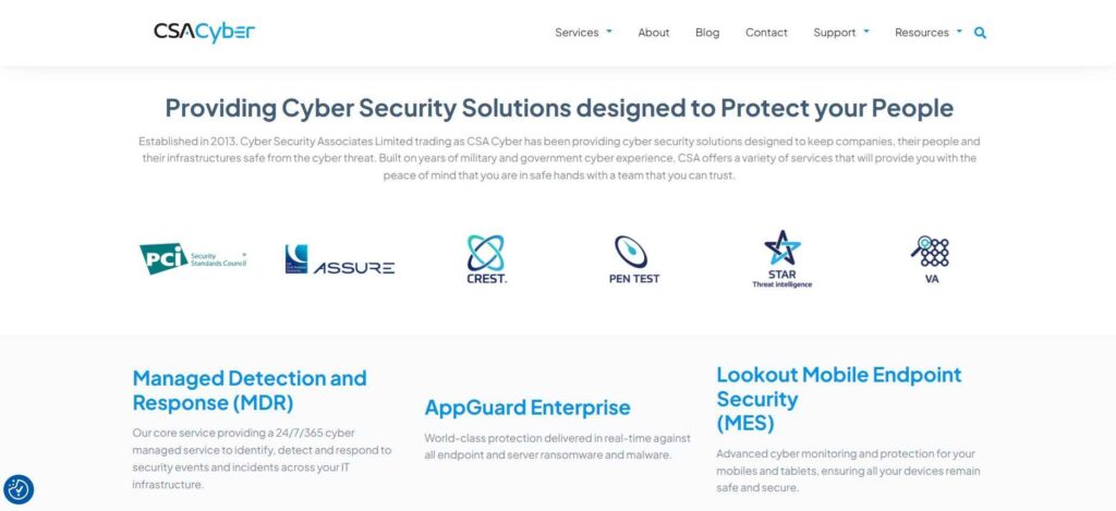 Cyber Security Associates (CSA)