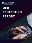 Web app penetration testing report