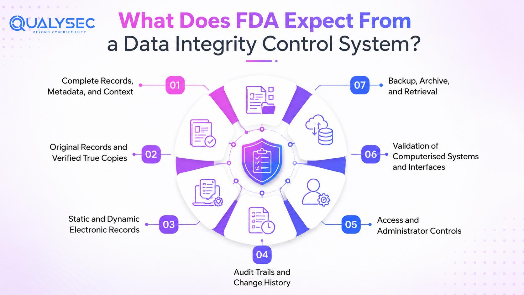 What Does FDA Expect From a Data Integrity Control System