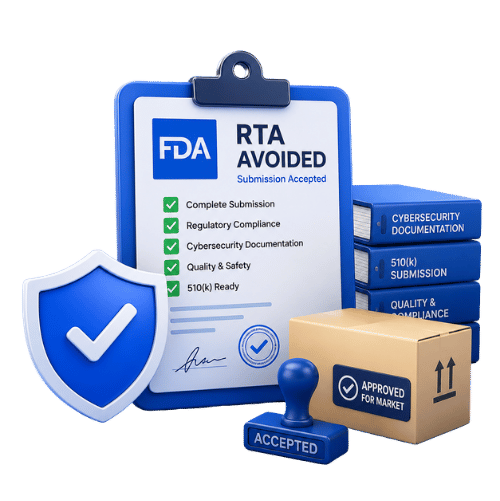 Prevent FDA Refusal to Accept (RTA) Holds